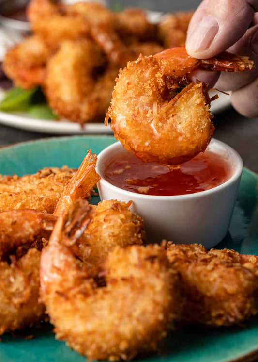 Island Crunch Coconut Shrimp- crispy coconut-battered shrimp