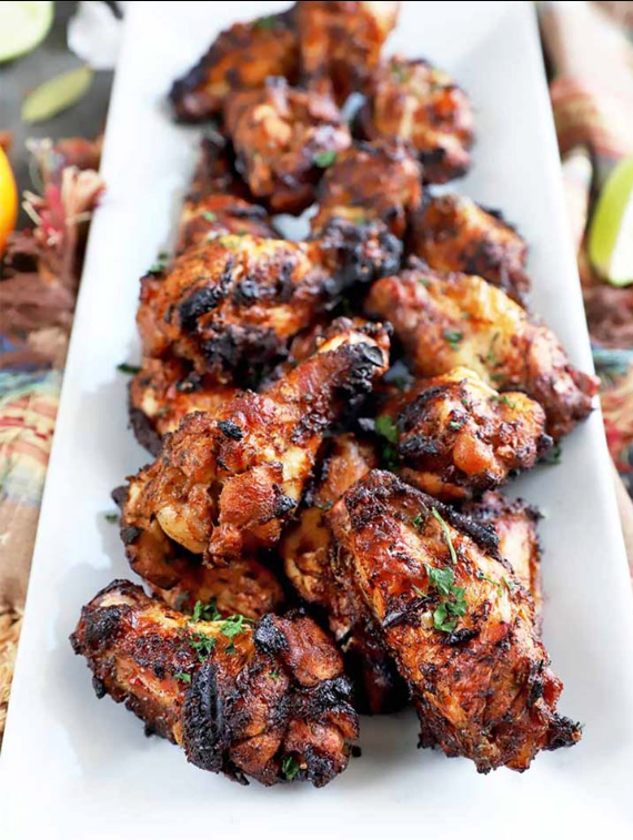 Island-Style Jerk & Crispy Wings